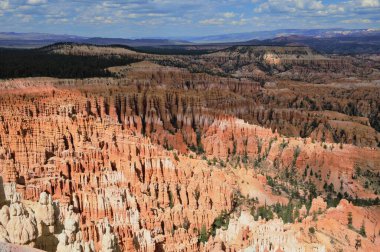 Bryce Canyon Ulusal Parkı 'nda kaya oluşumları