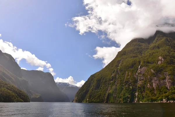 Walls of Milford Sound fjord