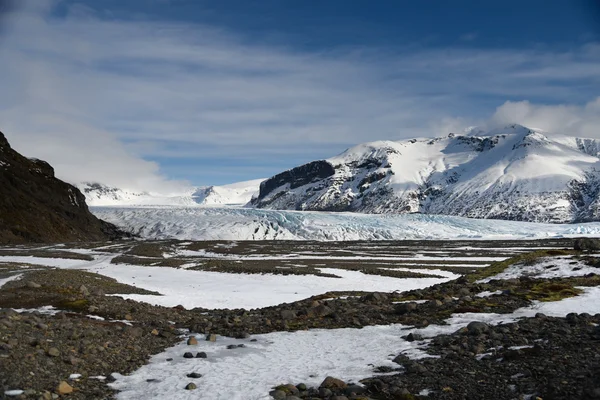 Geleira em Skaftafell, Islândia — Fotografia de Stock