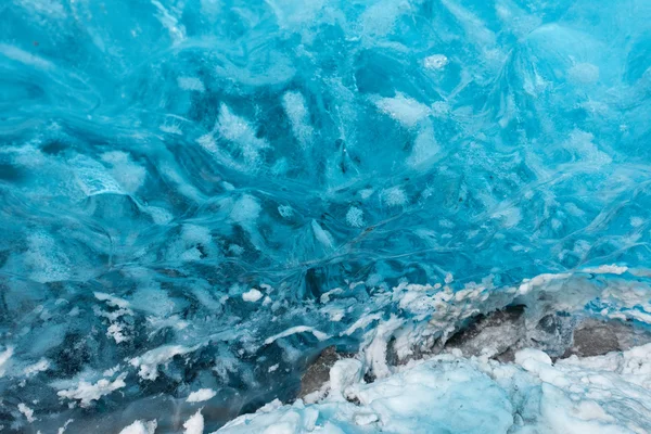 A caverna de gelo de cristal — Fotografia de Stock