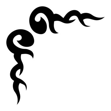 Girdap köşesi dekoratif