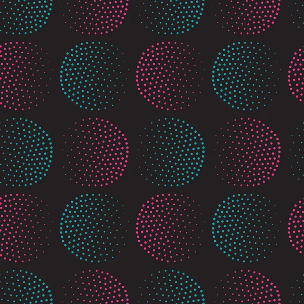 Vektör geometrik seamless modeli. Soyut daireler gr yinelenen