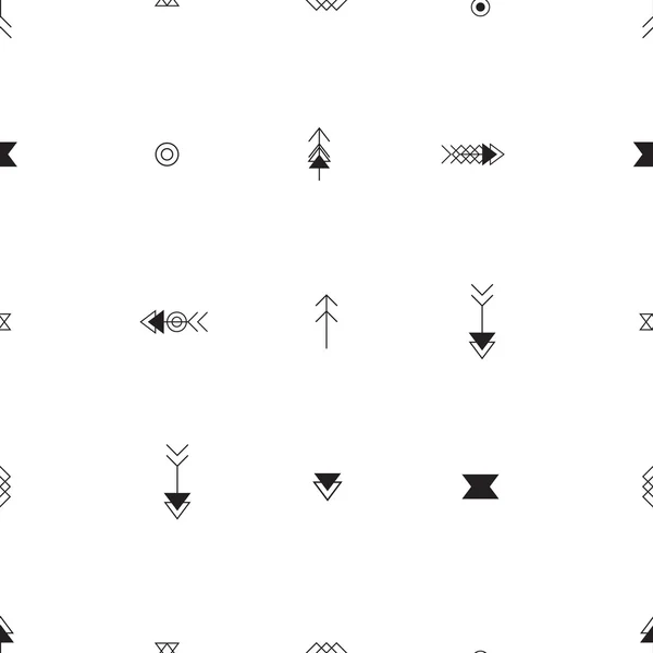 Motif vectoriel sans couture, motif aztek. Universal coloré motif aztèque d'été — Image vectorielle