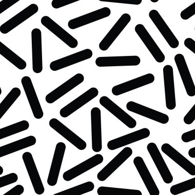 Geometrik seamless modeli retro memphis tarzı vektör, 80-90'lı yılların moda