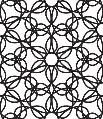 Süs arka plan. Arapça seamless modeli