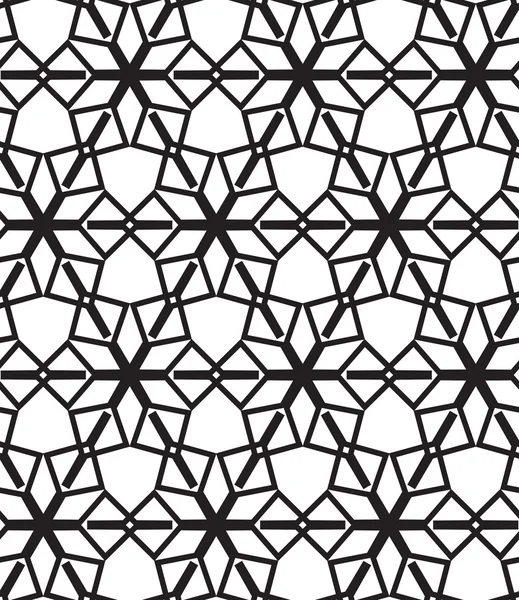 Ornamentaler Hintergrund. Nahtloses arabisches Muster — Stockvektor