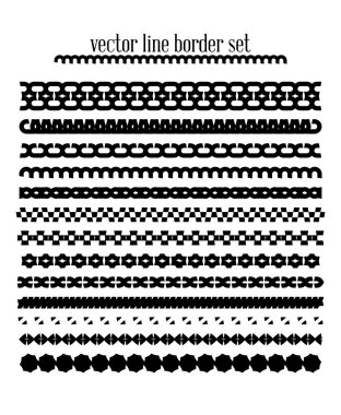 Vektör satırları, sınır böler küme