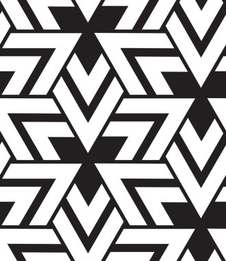 Vector geometric seamless pattern. Modern triangle texture, repe