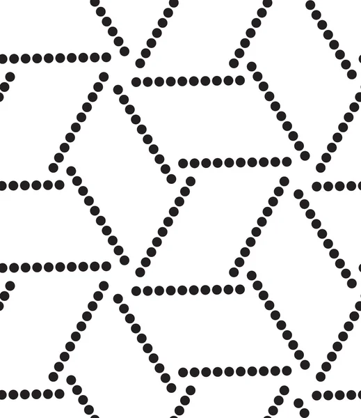 Patrón sin costura vectorial. Fondo de puntos geométricos modernos — Archivo Imágenes Vectoriales