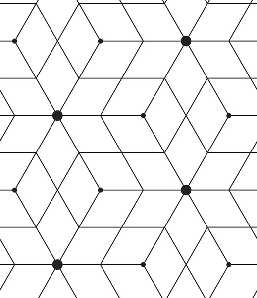 Vector seamless pattern. Modern line geometric background — ストックベクタ