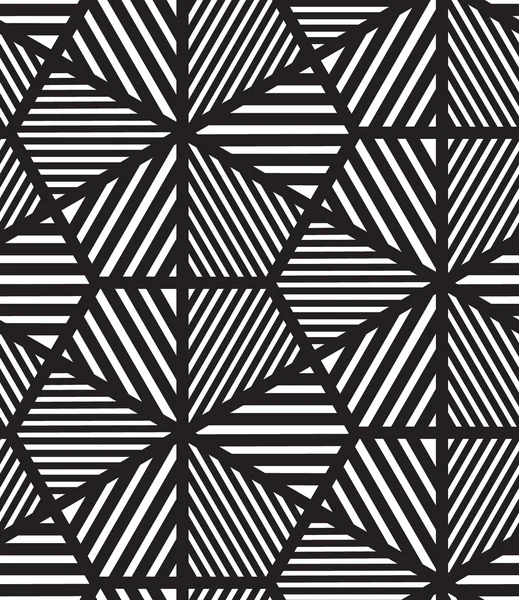 Vector seamless pattern. Modern stylish line, hexagon geometric — 图库矢量图片