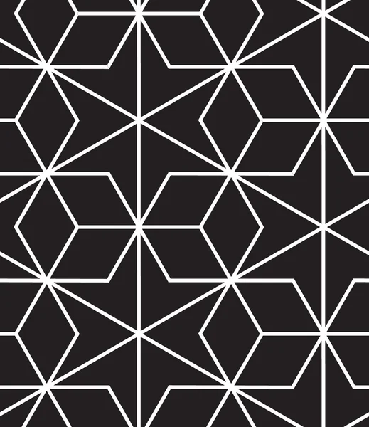Vektor nahtlose Muster. moderne, stylische Linie, sechseckig geometrisch — Stockvektor