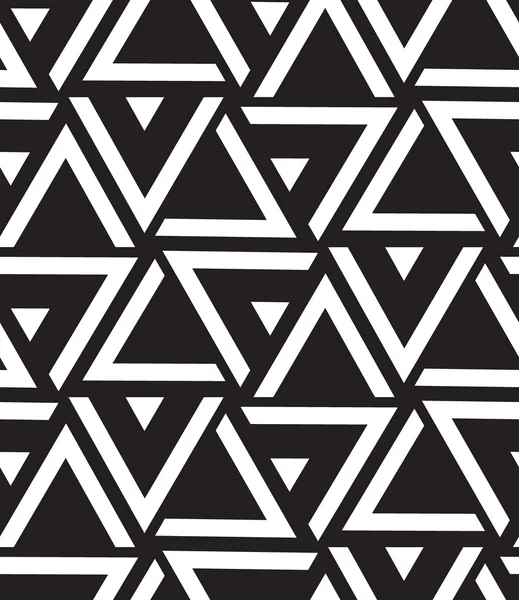Vector geometric seamless pattern. Modern triangle texture, repe