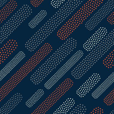 Vektör renkli çizgisel geometrik seamless modeli