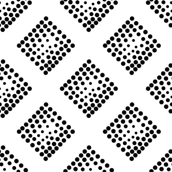 Patrón sin costura cuadrado geométrico vectorial — Archivo Imágenes Vectoriales