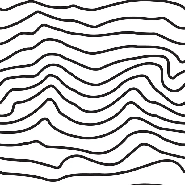 Motif abstrait universel à rayures linéaires sans couture en noir — Image vectorielle