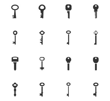 Kilit Icons set