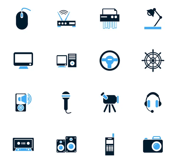 Conjunto de ícones de dispositivos —  Vetores de Stock