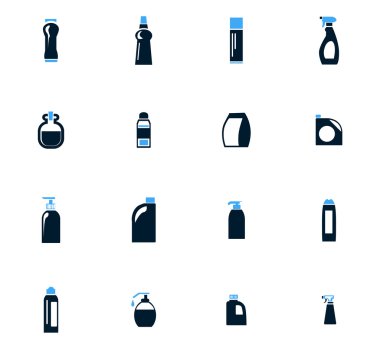 Ev Kimyasalları Icons set
