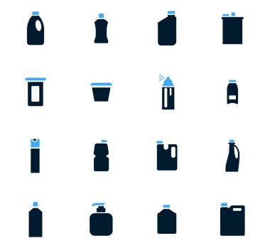 Ev Kimyasalları Icons set