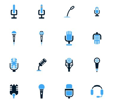 mikrofon Icons set