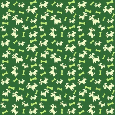 Hayvanlar desen sorunsuz arka plan