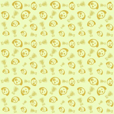 Hayvanlar desen sorunsuz arka plan