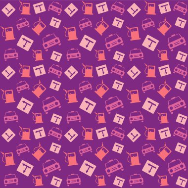 Desen sorunsuz arka plan seyahat