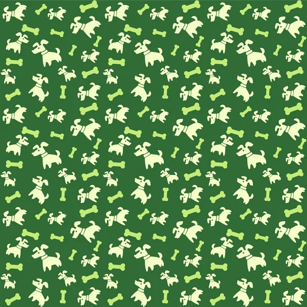 Patrón de animales fondo sin costuras — Vector de stock