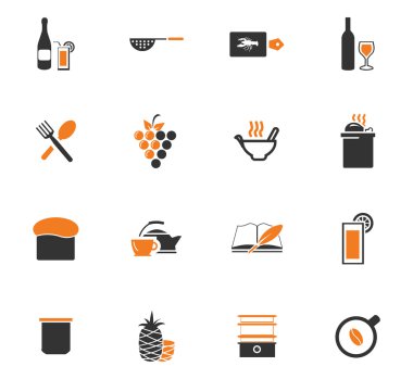 yemek ve mutfak simgeleri