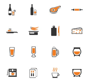 yemek ve mutfak simgeleri