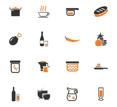 yemek ve mutfak simgeleri