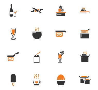 yemek ve mutfak simgeleri