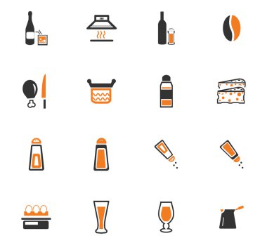 yemek ve mutfak simgeleri