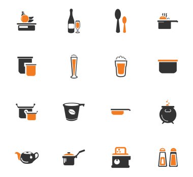 yemek ve mutfak simgeleri