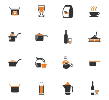 yemek ve mutfak simgeleri