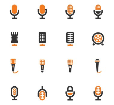 mikrofon Icons set