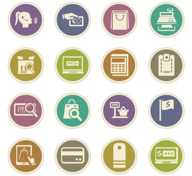 e-ticaret simgeler kümesi