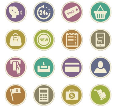 e-ticaret simgeler kümesi