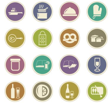 yemek ve mutfak simgeleri