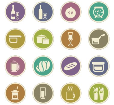 yemek ve mutfak simgeleri