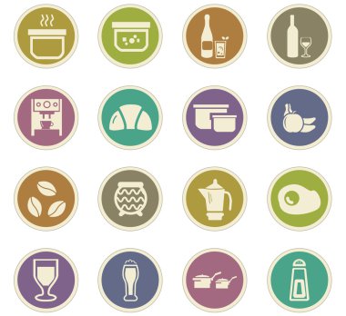 yemek ve mutfak simgeleri