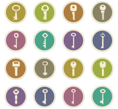 Kilit Icons set