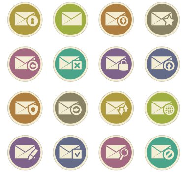 Posta ve zarf simgeleri ayarlandı