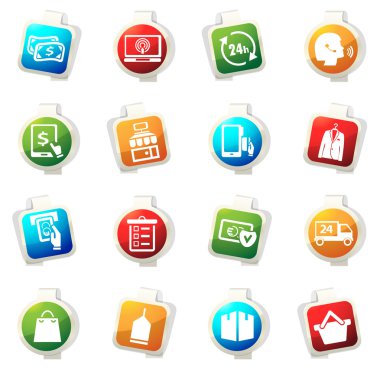 e-ticaret simgeler kümesi