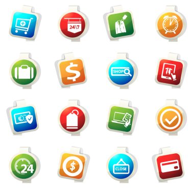 e-ticaret simgeler kümesi