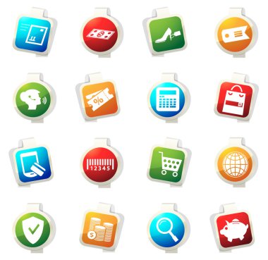e-ticaret simgeler kümesi
