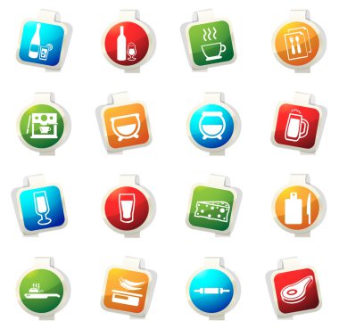 yemek ve mutfak simgeleri