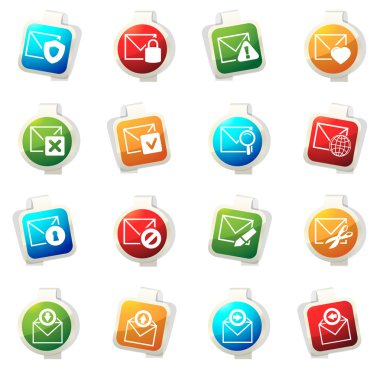 Posta ve zarf simgeleri ayarlandı