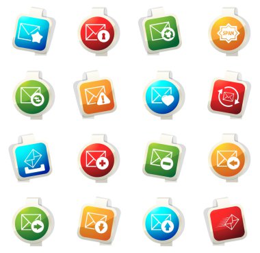 Posta ve zarf simgeleri ayarlandı